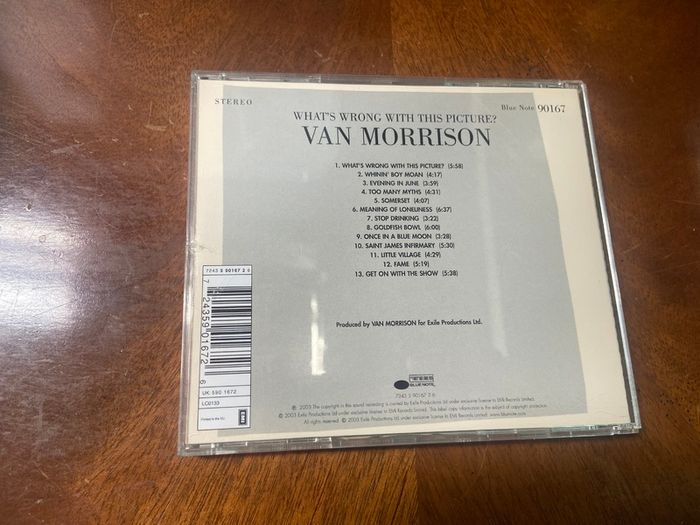 Van Morrison What's Wrong With This Picture? CD