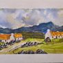 wild Atlantic way scenes watercolour Image 2