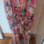 Evita floral strappy jumpsuit size UK12 EU40 postage included Image 3