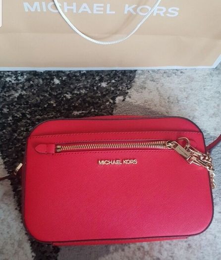 New Red Michael Kors Bag