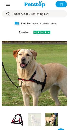 dog Harness Lead 'N' Walk Soft trixie size M-L BNIB
