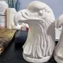 Pair of plaster eagle ornaments Image 3