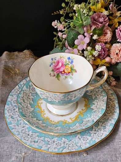 Royal Albert "Enchantment"  Tea Cup Trio Set
