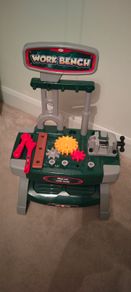 Kids toy workbench