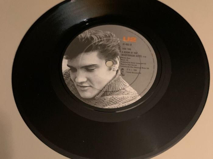 U2 - Angel of Harlem UK 7 inch Original Vinyl 1989 Island Records