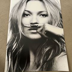 Kate Moss Life Is A Joke Poster unframed