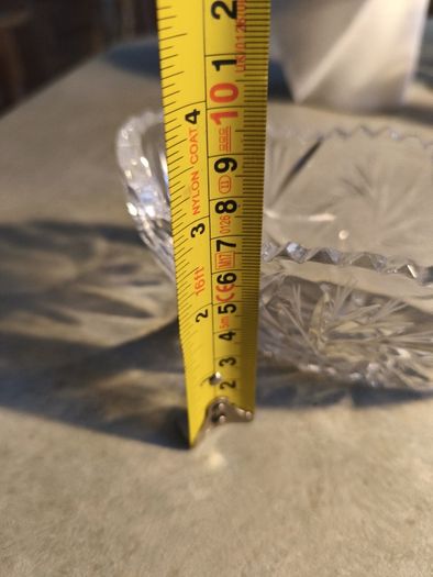 Crystal Bowl Vase Vintage 1980 s Crushed Crystal Boat Crystal Candy Dish Fruit Luxury Crystal Bowl For Party Table Boat Bowl no stamp