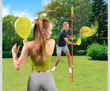 Tennis swing ball set