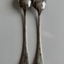 Large 30cm Antique Victorian John Round & Son Sheffield Silver-Plated Salad Servers - JR&S Image 3