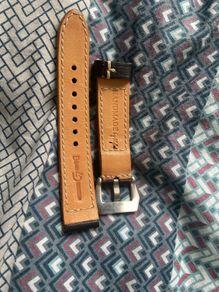 watch strap genuine leather Handmade by Uglai