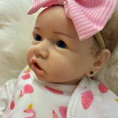 Reborn baby doll full silicone doll