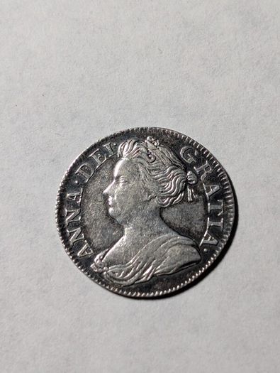 Silver 3D Queen Anne 1709