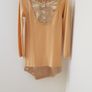 Champagne and gold dress Image 3