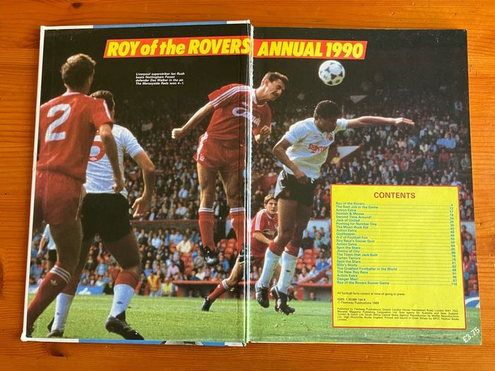 Annual: 'Roy Of The Rovers' 1990