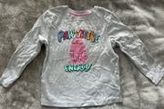 Long sleeved top for a girl, 116 cm, 5-6 years