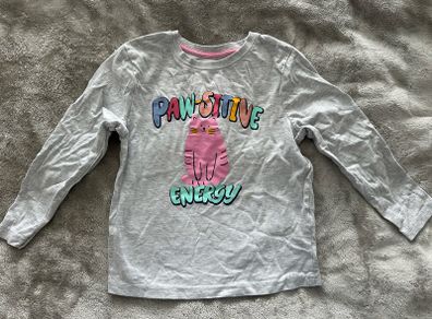 Long sleeved top for a girl, 116 cm, 5-6 years