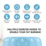 Vibration Plate Exercise Machine for Lymphatic Drainage with 199 Speeds & 7 Auto Programmes Image 10