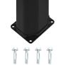 Outdoor Solar Shower with Shower Head and Faucet 35 L Black Image 7