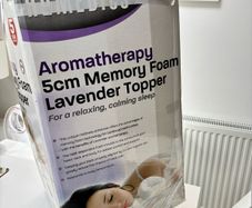 Memory foam double mattress topper