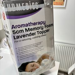 Memory foam double mattress topper