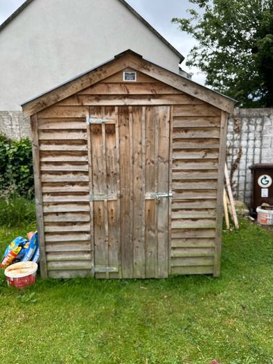 Timber shed 6ft x 6ft