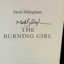 Mark Billingham - The Burning Girl - Signed Paperback Image 5