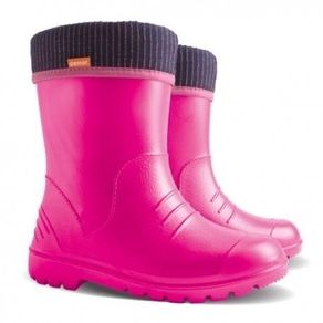 Kids Pink Welly Boots