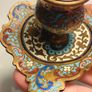 19th Century Napoleon 111 Bronze Cloisonne Ink Well Image 7