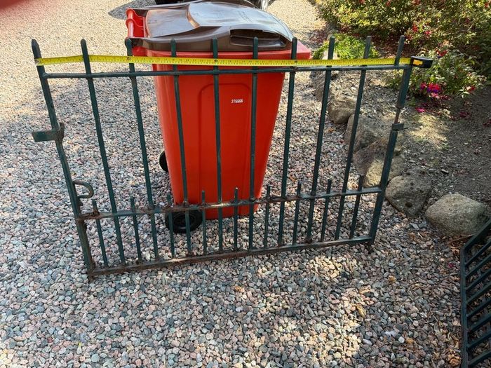 old iron gates