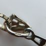 Vintage 925 Sterling Silver Necklace With Cross Pendant length 16" - 6,3g Image 4