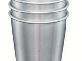 Steel Cup 296 ml 4-Pack Klean Kanteen - NEW - P&P FREE
