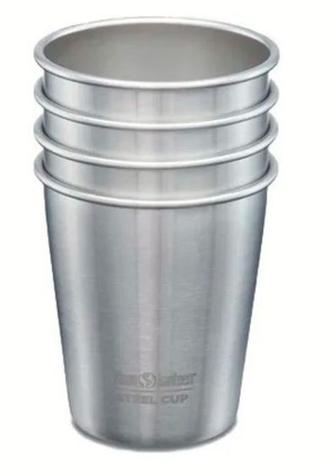 Steel Cup 296 ml 4-Pack Klean Kanteen - NEW - P&P FREE