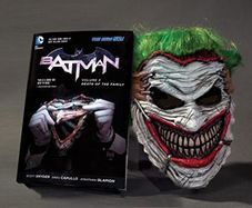 Batman Death of the Family Book & Mask