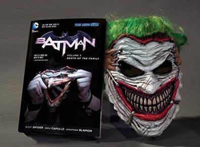 Batman Death of the Family Book & Mask