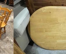 Dining table & 4 chairs