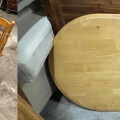 Dining table & 4 chairs