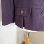 Aubergine Short Tailored Jacket, Size 16 Image 2