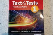 Text &amp; Tests 1 - First Year Maths Textbook - Junior Cycle