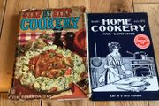 Rare Step by Step Cookery and 1912 Re-print Home Cookery Books