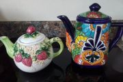 Two Novelty Teapots