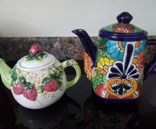 Two Novelty Teapots