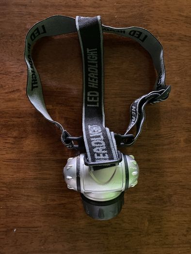 Led head lights straps