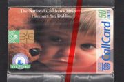 1996 Ireland 50 unit 125 years of the National Children's Hospital on Harcourt St. Dublin  (Gemplus GEM1) Call Card Mint in packaging