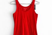 New Dunnes Stores Red Stretch Vest Top