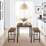 Dining Table Kitchen Table Set with 2 Benches - Free Delivery Nationwide Image 3