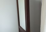 Antique Coat and Hat Stand With Mirror