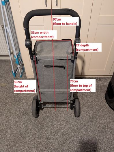 Shopping Trolley (with wheels)