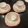 Art deco style cups saucers and plates Image 4