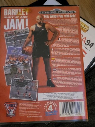 Sega Barkley shut up & jam