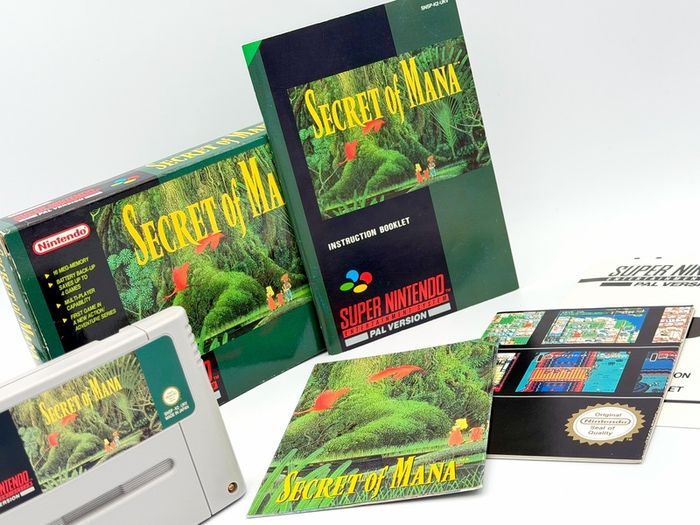 The Secret of Mana for Nintendo SNES - Boxed and Beautiful